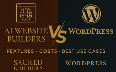AI Website Builders vs WordPress: What’s Best for Your Vision?